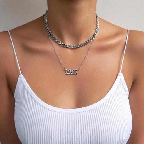 Classic Women's Cuban Chain Silver 