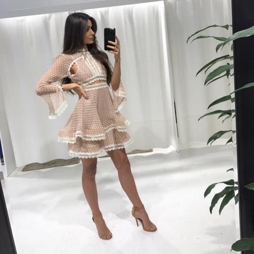 thurley tea party mini dress