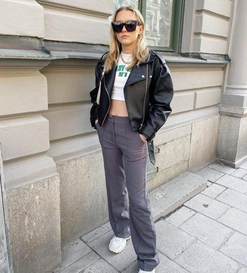 Perfect Fit Suit Pants 1 - Dark Grey 