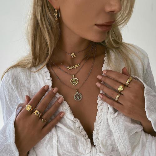 Amore Zodiac Necklace - Bohomoon.com 
