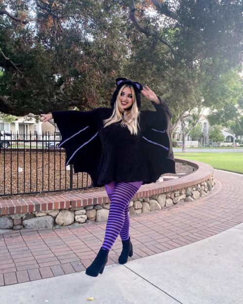 Plus Size Striped Women's Tights, Sexy 