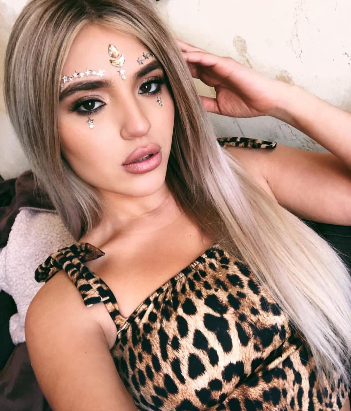 Silver And Gold Star Face Jewel Starstruck Lunautics