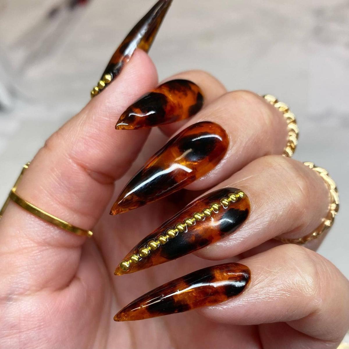 Charme Gel Polish Tinted Glass T02 Old Fashioned Transparent Sheer Dark Brown Daily Charme