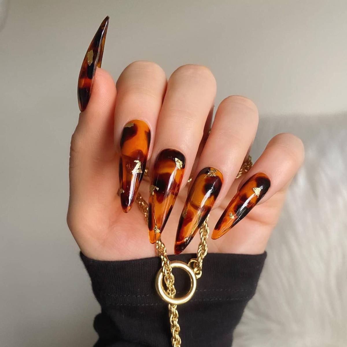 Charme Gel Polish Tinted Glass T02 Old Fashioned Transparent Sheer Dark Brown Daily Charme